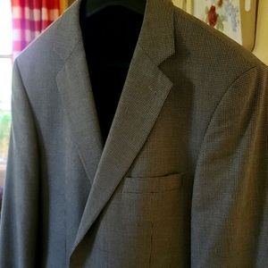 Men's houndstooth blazer